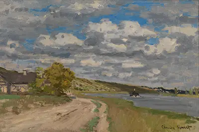 The Seine near its Estuary, Honfleur Claude Monet